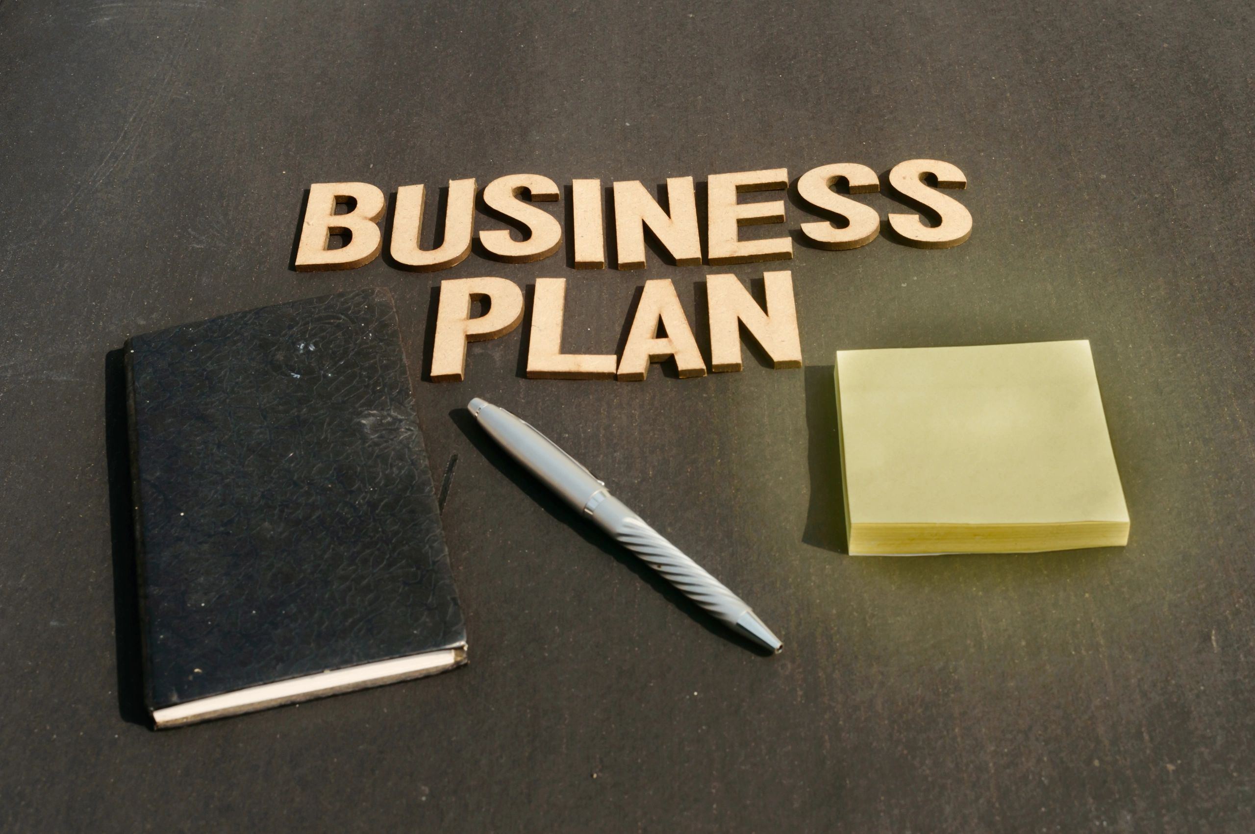 Investment planning documents on desk
